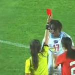 Jogadora 'nocauteia' rival com soco em amistoso de seleções; assista