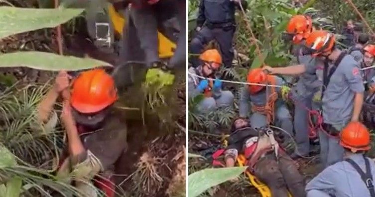 Jovem cai em poço e fica quatro dias desaparecido na Grande SP: 'Jurei que ia morrer'