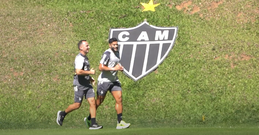 Hulk, do Atlético, vai a campo na Cidade do Galo em meio à recuperação de lesão