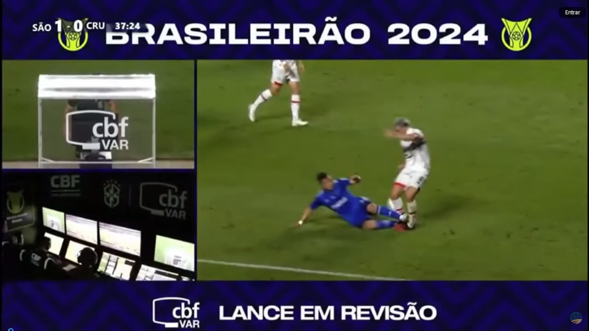 STJD aplica pena a Marlon por expulsão contra São Paulo e multa Cruzeiro
