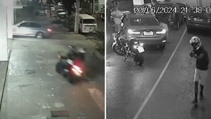 Criminosos invadem garagem de prédio, rendem moradores e roubam BMW no Rio de Janeiro