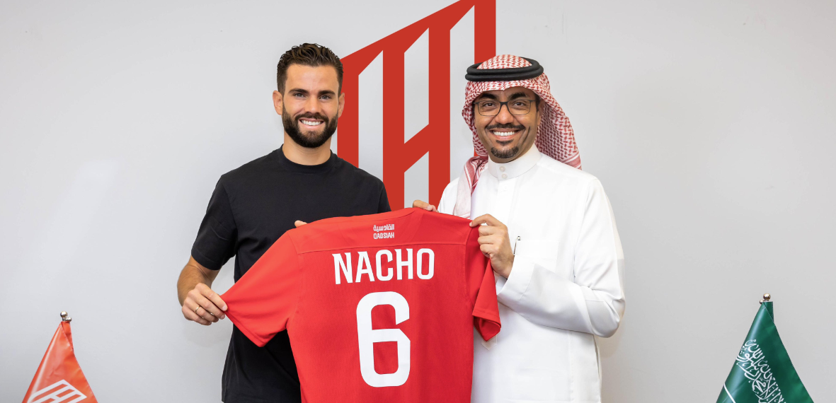 Ex-Real Madrid, Nacho é anunciado por clube da Arábia Saudita