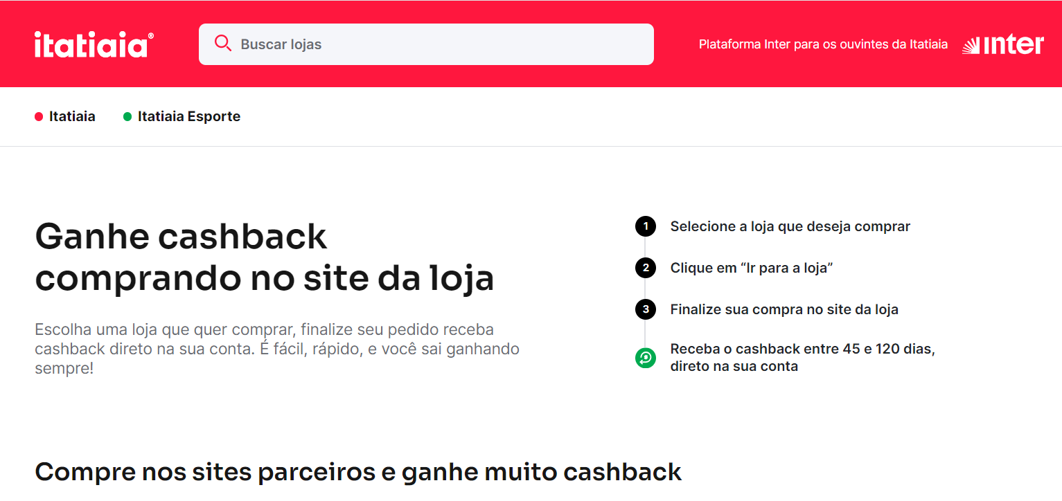 Itatiaia lança o Shopping Itatiaia, plataforma de ofertas, descontos e cashback para os usuários