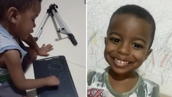 'Bebê gênio': menino de dois anos chama atenção por conhecer letras, números e cores em três idiomas