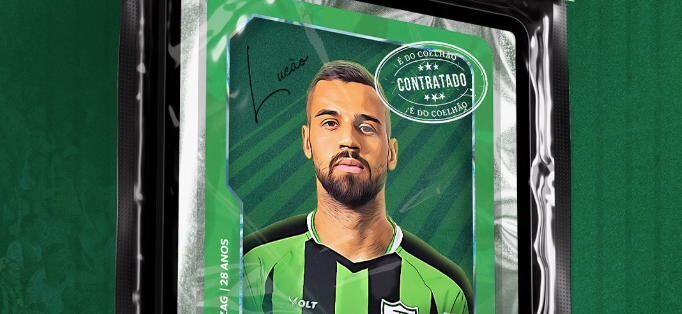 América anuncia a contratação do zagueiro Lucão, ex-São Paulo