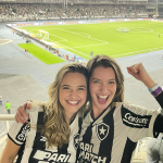 Atrizes da Globo revelam que assistiram a jogo do Botafogo no Nilton Santos