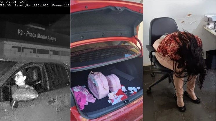 Neurologista suspeita de sequestrar recém-nascida em MG roubou roupinhas e foi filmada ao passar por pedágio