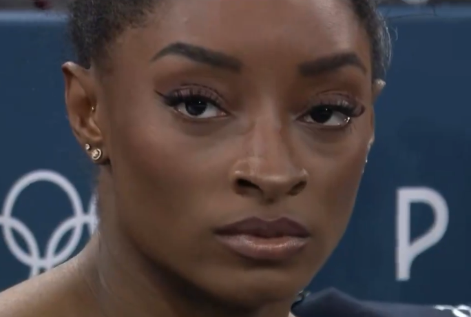 Simone Biles reage à nota de Rebeca Andrade na ginástica em Paris; veja