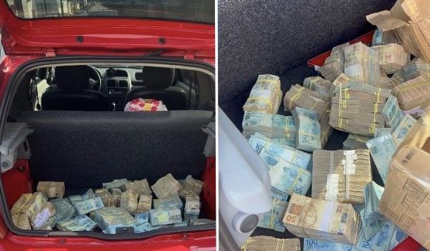 Carro com mais de R$ 1 milhão no porta-malas é encontrado abandonado no Maranhão