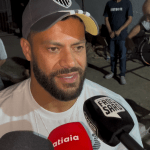 Hulk, do Atlético, comenta lesão e manda recado sobre retorno