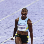 Paris 2024: Julien Alfred fica com o ouro nos 100m rasos e faz história por Santa Lúcia