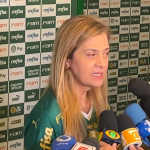 Leila Pereira critica expulsão de Abel Ferreira e revela o que achou obsceno no jogo