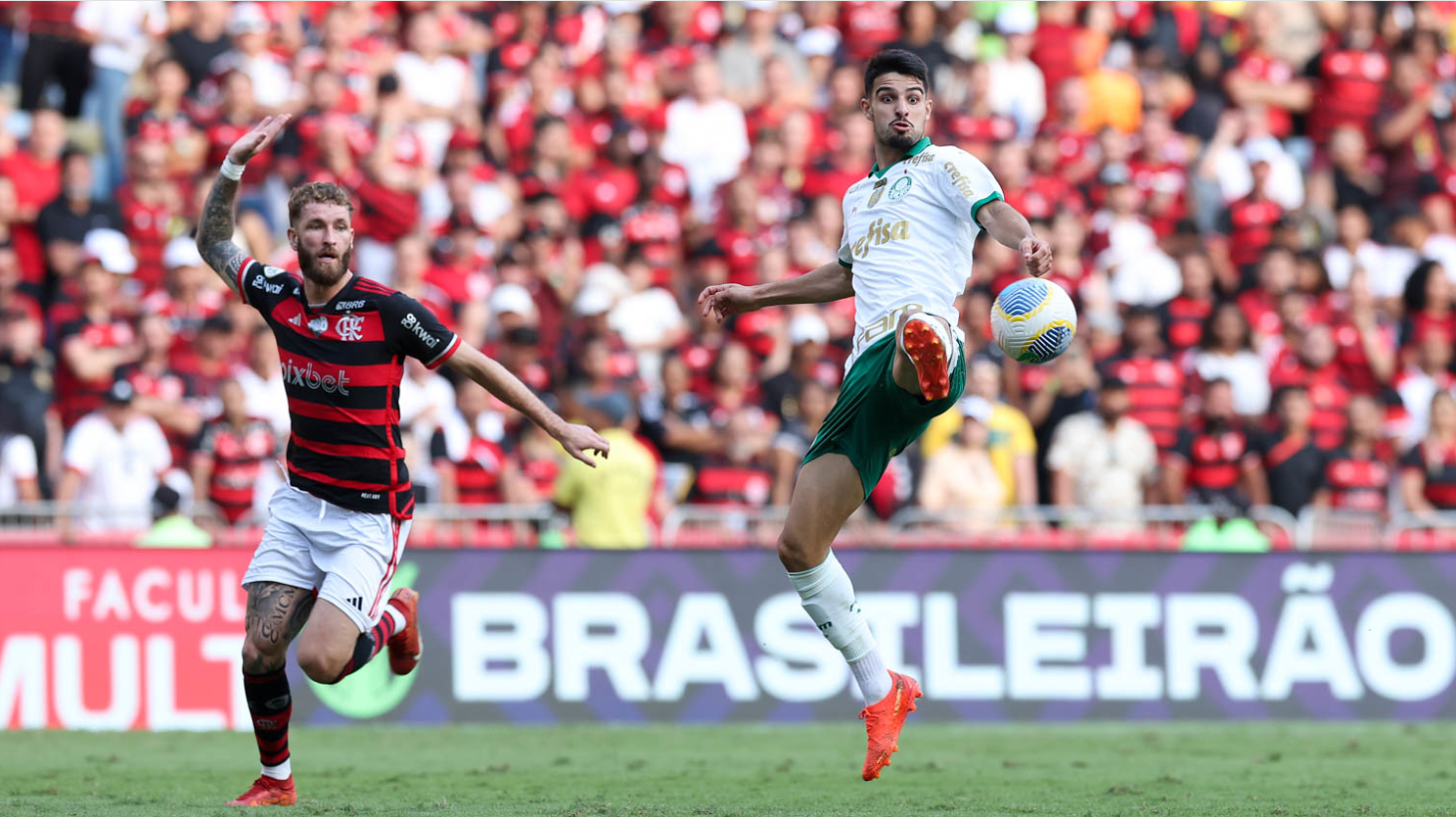 Flamengo 1 x 1 Palmeiras: veja gols e melhores momentos do jogo pelo Brasileirão