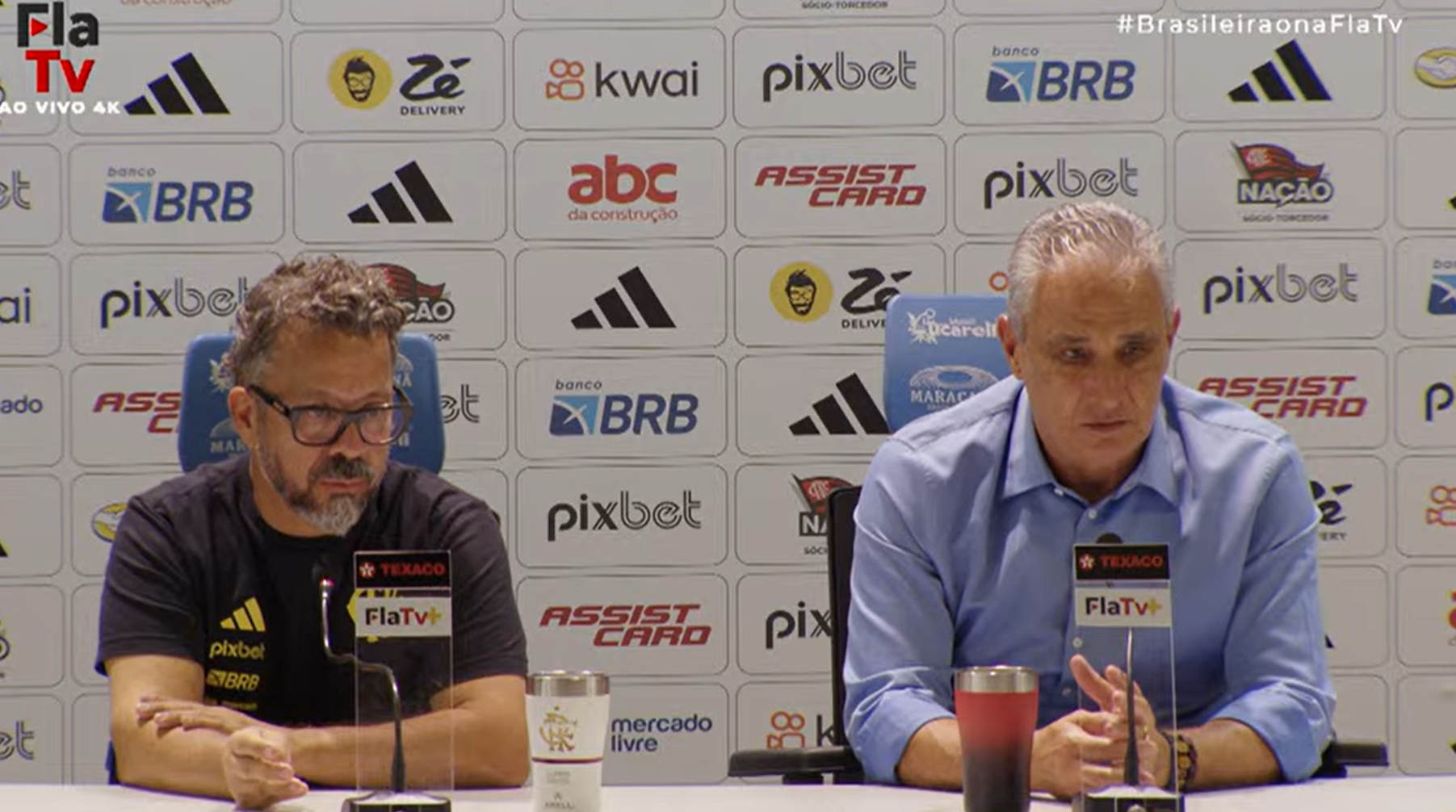 Tite sai em defesa do desempenho do Flamengo e responde sobre gols sofridos