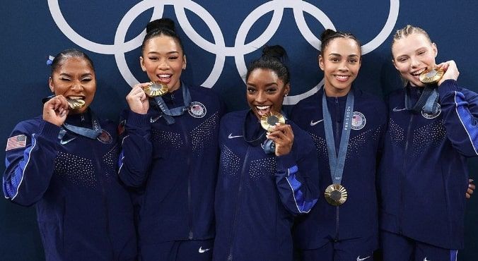 Líder em Paris, EUA teve mais medalhas com mulheres do que com homens; veja