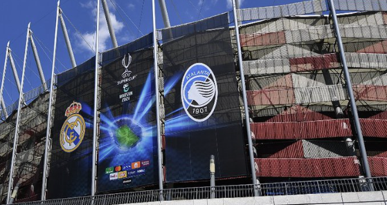 Real Madrid e Atalanta decidem 1º título europeu da temporada na Supercopa da Uefa