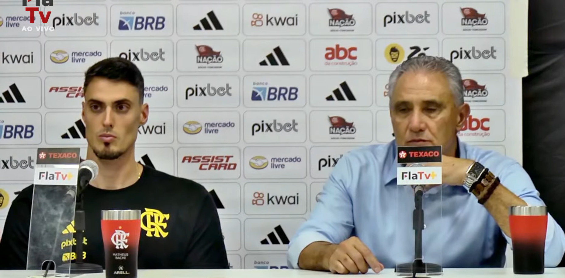 Tite vê méritos do Botafogo em goleada e responde sobre opções do Flamengo
