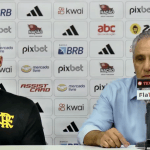 Tite vê méritos do Botafogo em goleada e responde sobre opções do Flamengo