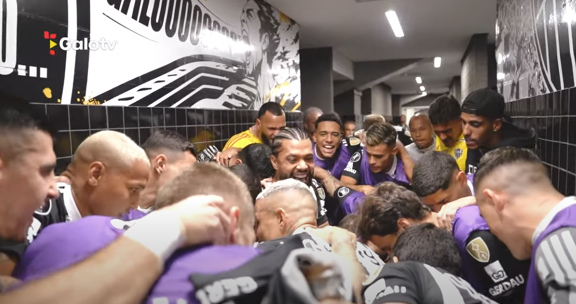 ‘Essa taça é nossa’, vibra jogador do Atlético após classificação na Libertadores
