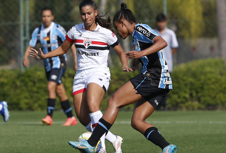 Após goleada, Grêmio reencontra São Paulo pelas quartas do Brasileiro Feminino