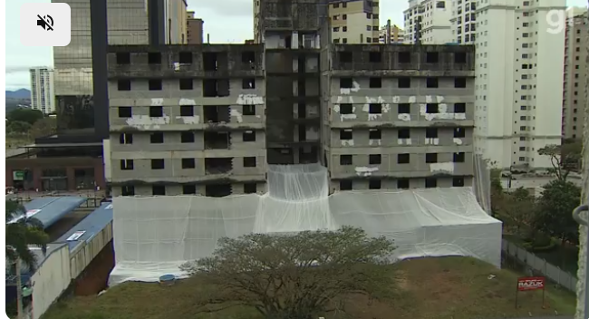 Prédio de nove andares é implodido em São José dos Campos; saiba por quê