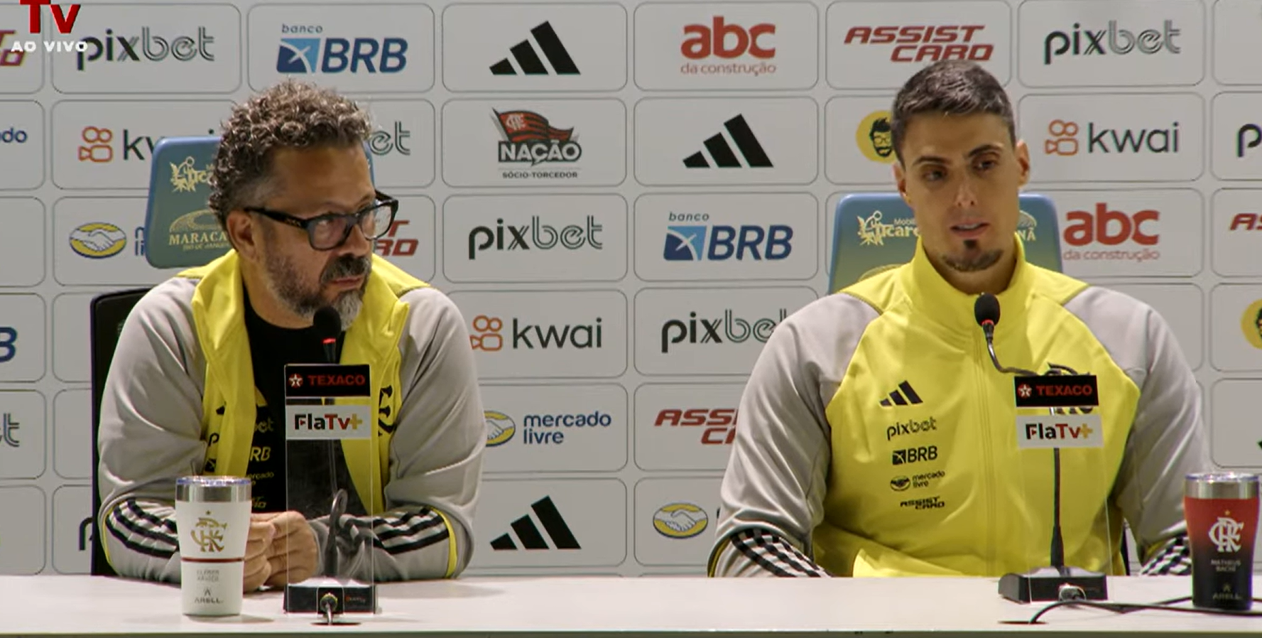 Filho e auxiliar de Tite no Flamengo, Matheus Bachi fala sobre saúde do pai