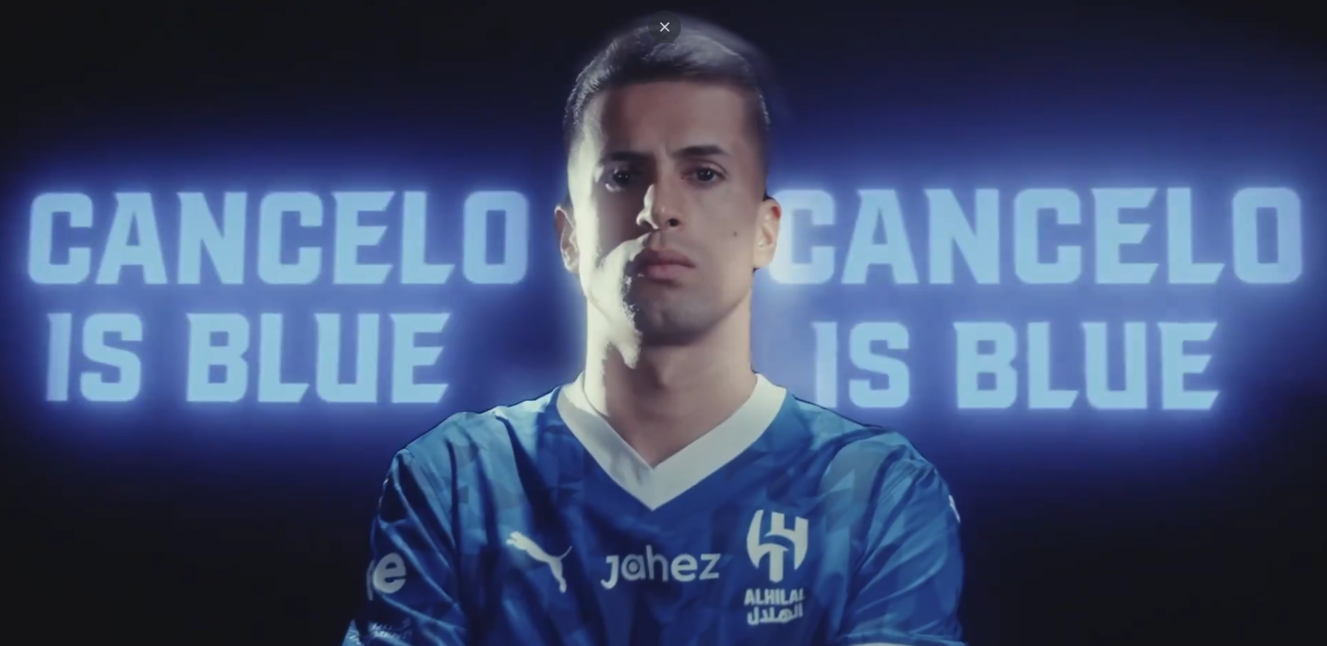 Ex-City e Barcelona, lateral João Cancelo é anunciado pelo Al-Hilal