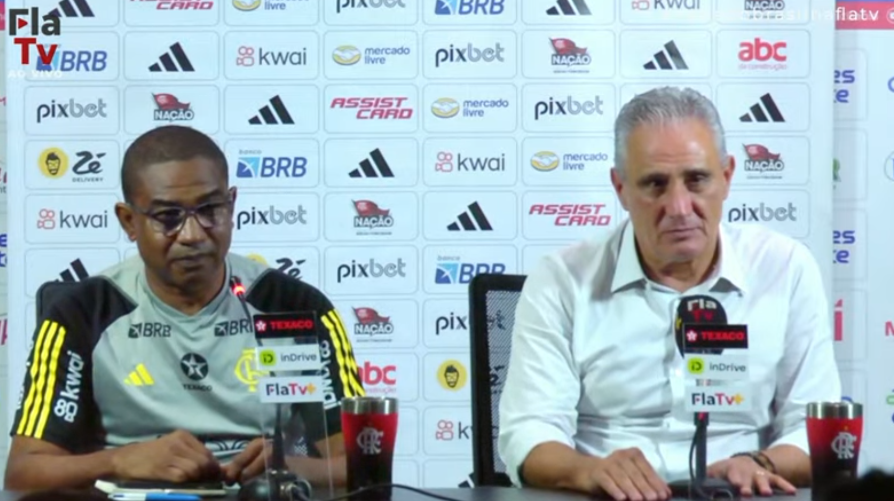 Tite comenta volta aos jogos do Flamengo após arritmia e alerta sobre altitude