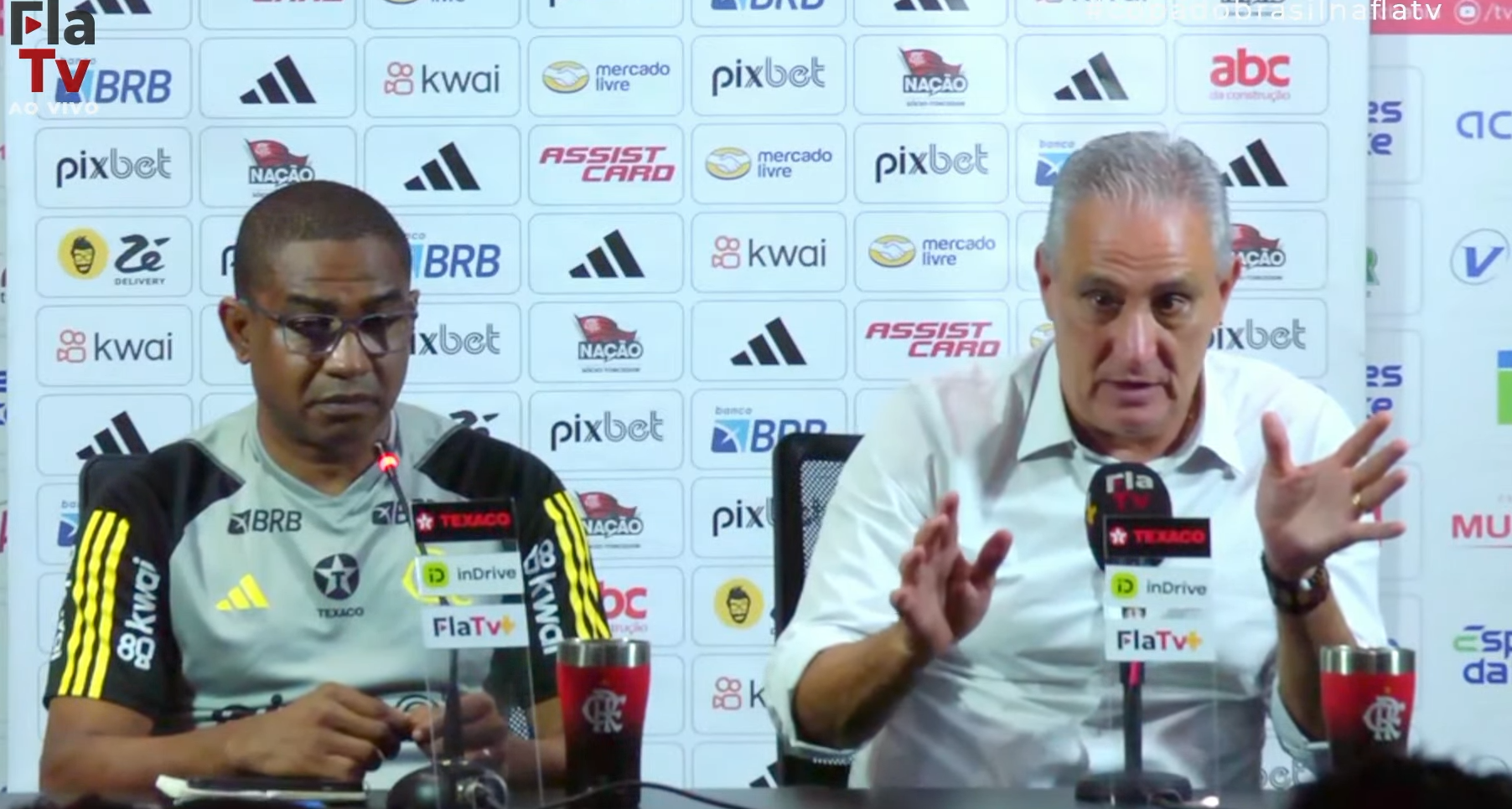 Flamengo: Tite foge de pergunta sobre reencontro com o Corinthians