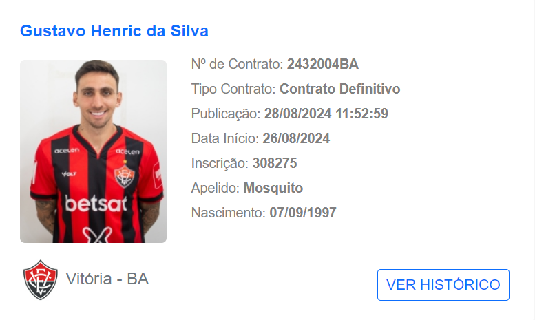 Vitória pode ser punido se escalar Mosquito no Brasileirão? Especialista responde