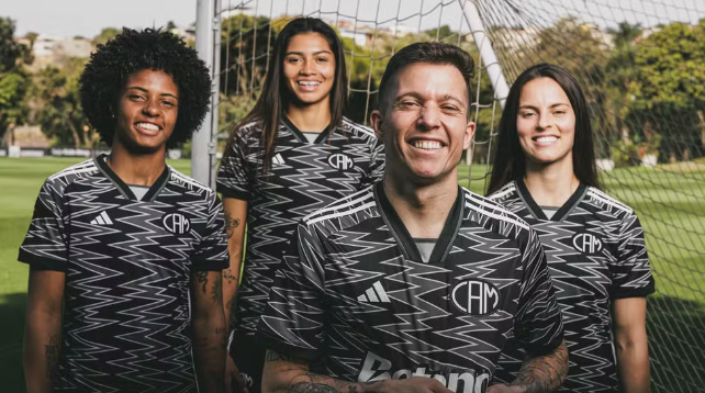 Atlético divulga terceiro uniforme para temporada 2024; veja como ficou