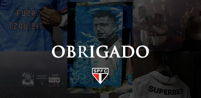 Nacional publica agradecimento ao São Paulo por apoio a Izquierdo e cita 'amor inabalável'