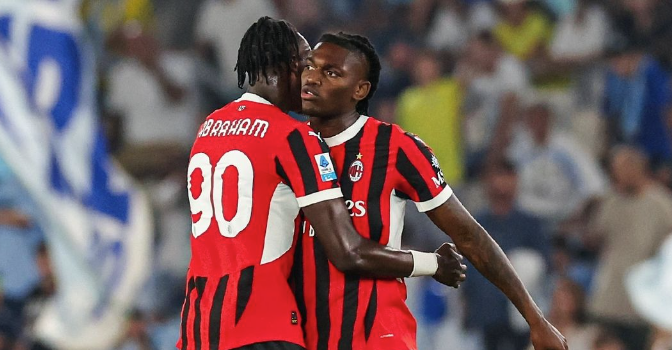 Milan busca empate com a Lazio, mas segue sem vitória no Campeonato Italiano