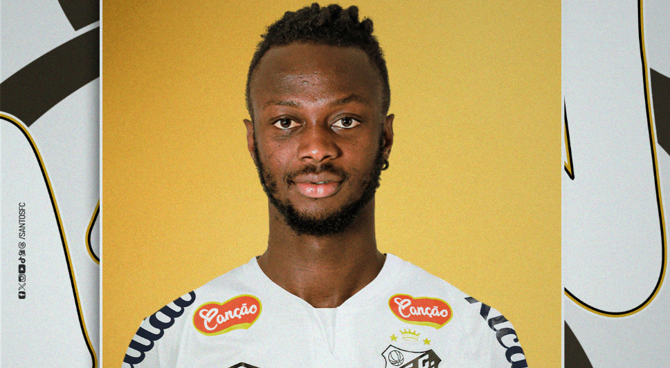 Santos anuncia contratação de Yusupha Njie, de Gâmbia, para sequência da Série B