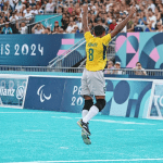Brasil vence França no futebol de cegos e avança às semifinais na Paralimpíada