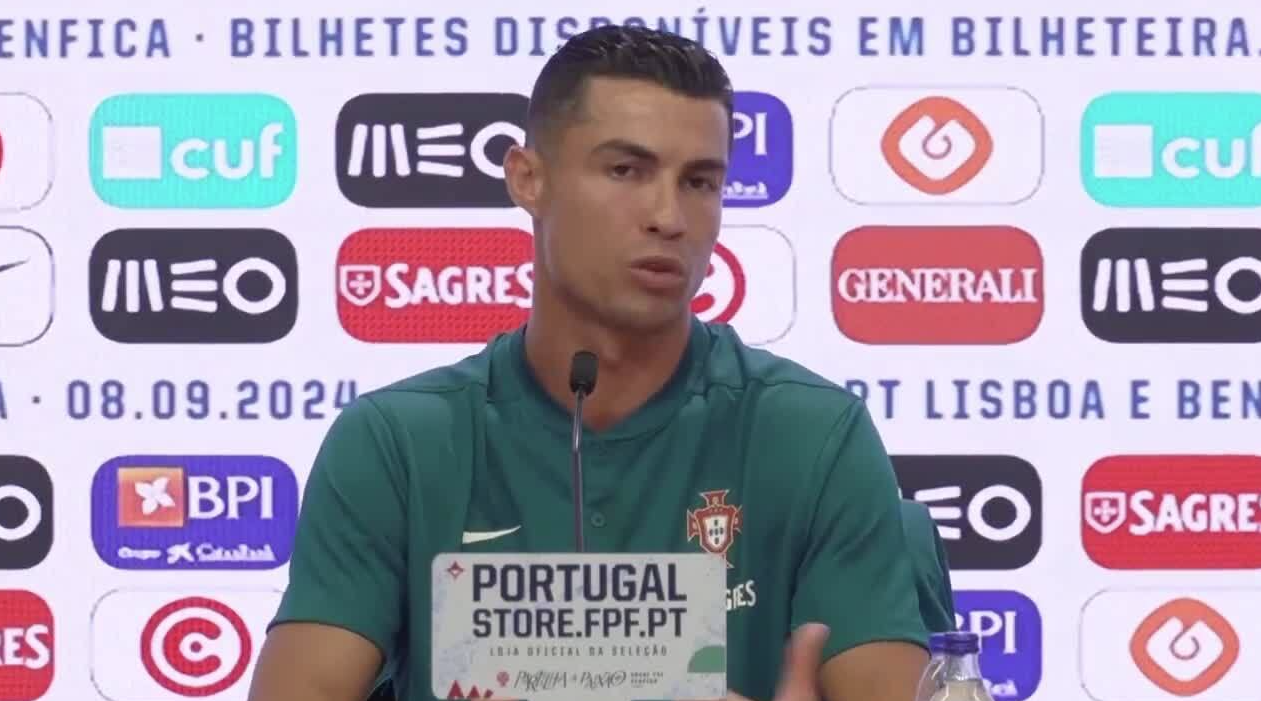 CR7 minimiza meta de gols na carreira: ‘Acham que eu ainda estou preocupado’