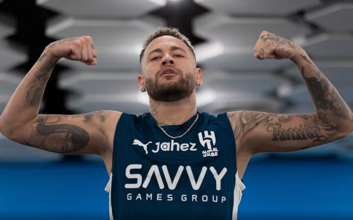 Neymar terá mais dois meses de tratamento antes de voltar a jogar pelo Al-Hilal