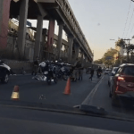 Motociclista morre após acidente com caminhão na av. Cristiano Machado, em BH