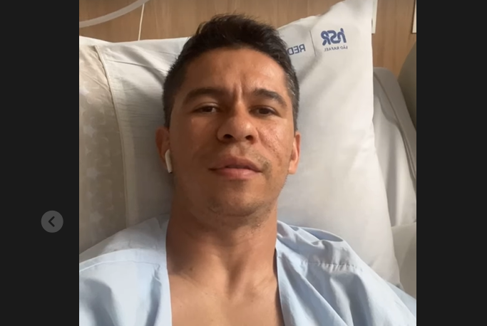 Vitória atualiza situação de Osvaldo, internado com tromboembolismo pulmonar