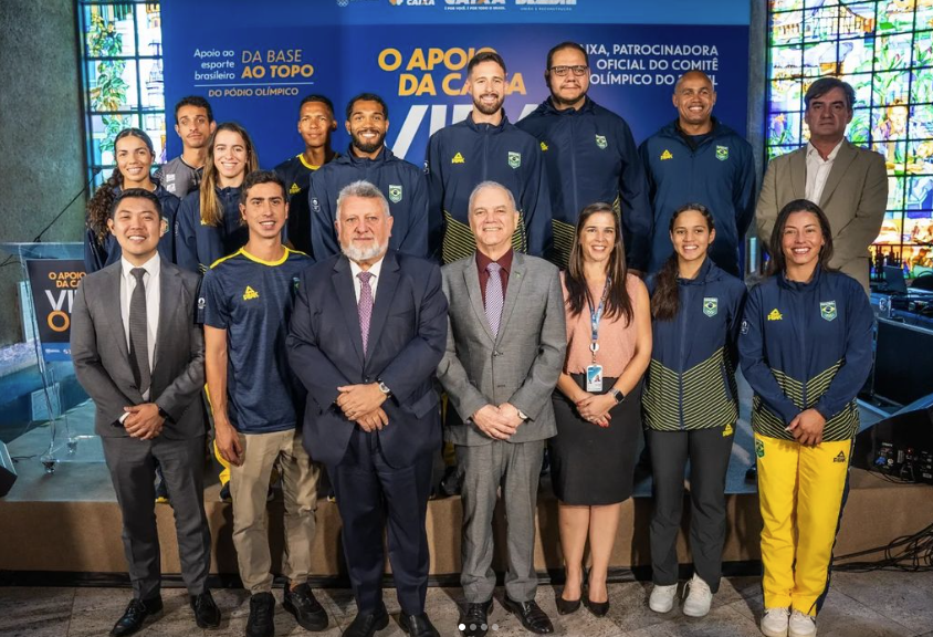 Caixa anuncia patrocínio milionário ao Comitê Olímpico Brasileiro