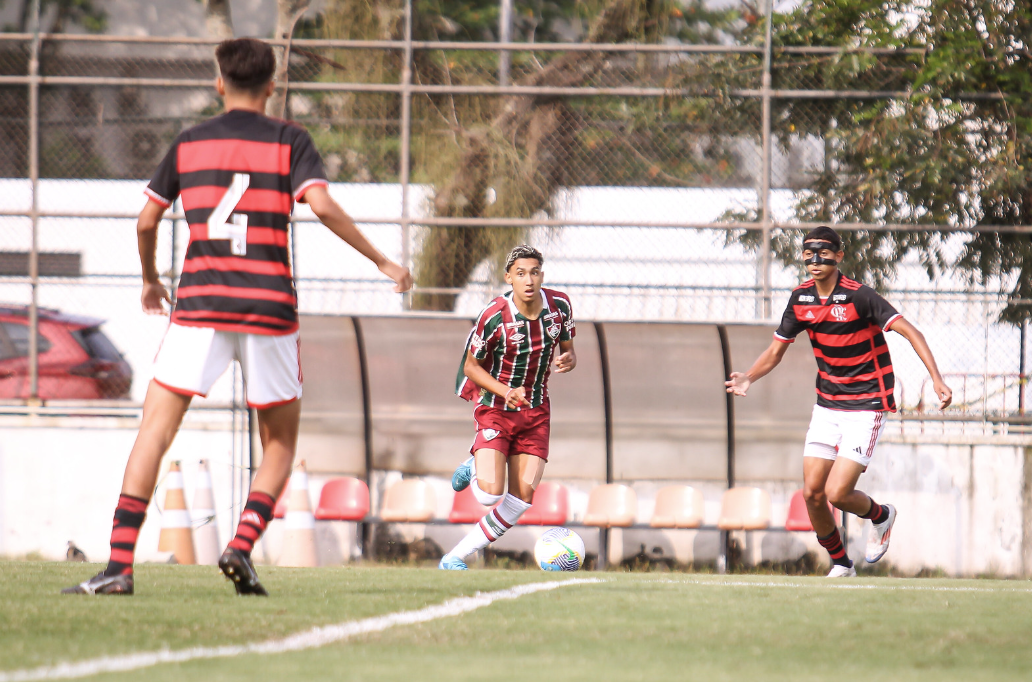 Flamengo e Fluminense empatam no primeiro jogo das quartas do Brasileiro Sub-17