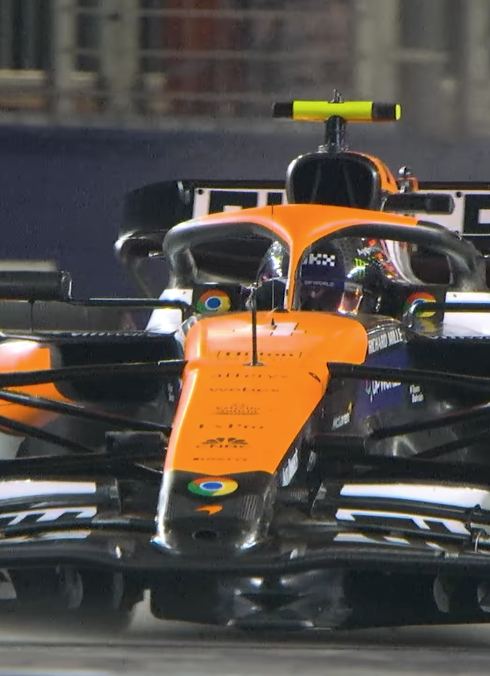 Lando Norris crava melhor tempo do dia nos treinos livres para o GP de Singapura