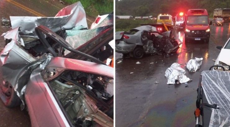 Em menos de duas horas, três pessoas morrem em acidentes na BR-381, na Grande BH