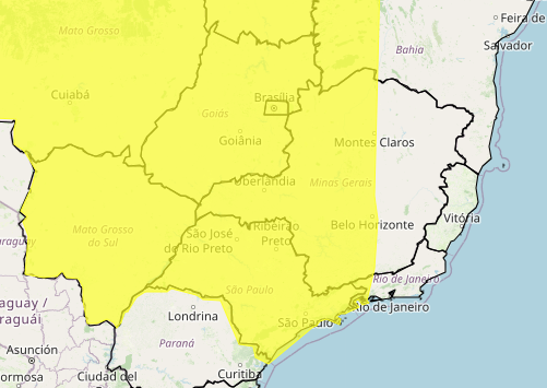 Inmet emite alerta de chuvas intensas para 461 cidades de Minas Gerais; veja a lista