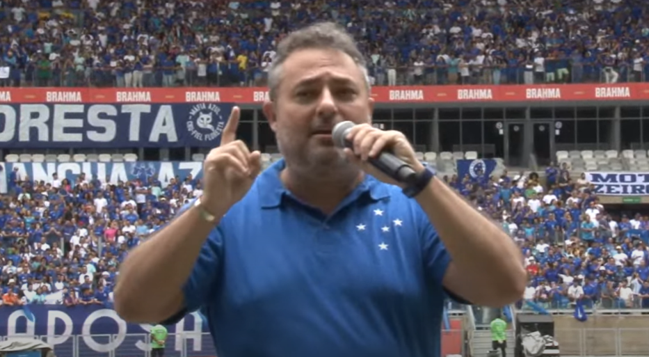 Mattos estabelece meta ousada em sócio do Cruzeiro e promete: ‘100% do dinheiro pro futebol’
