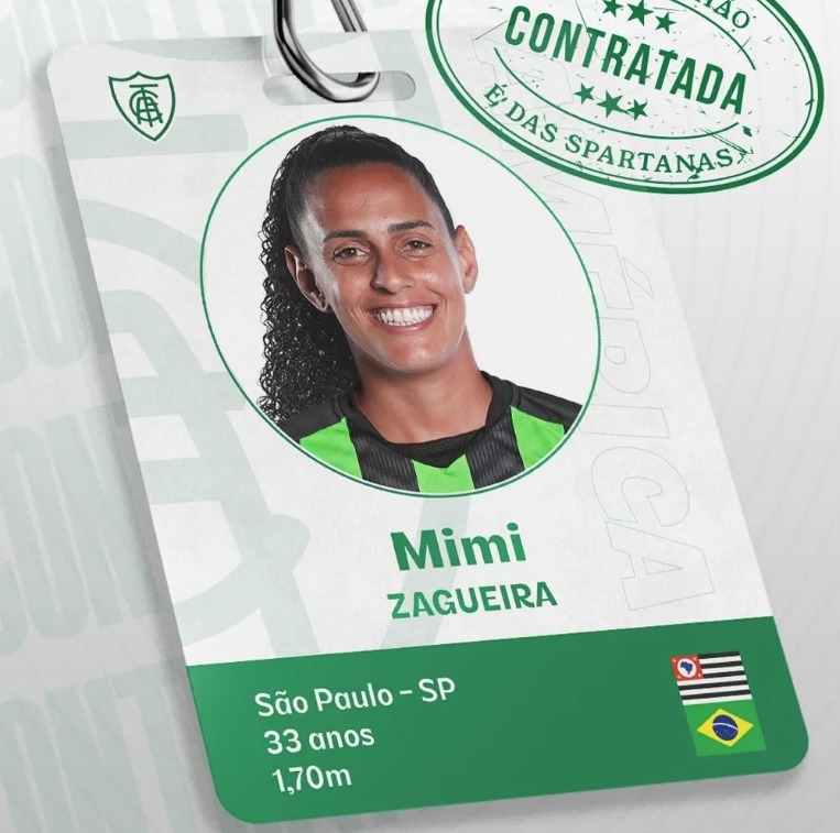 América anuncia contratação de atleta multicampeã pelo Corinthians