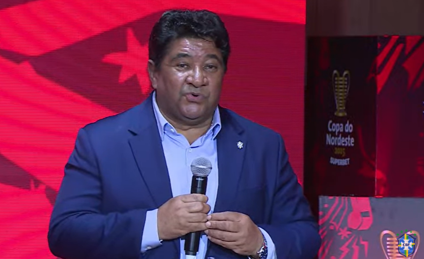 Copa do Nordeste seguirá com vaga para Copa do Brasil, diz presidente da CBF