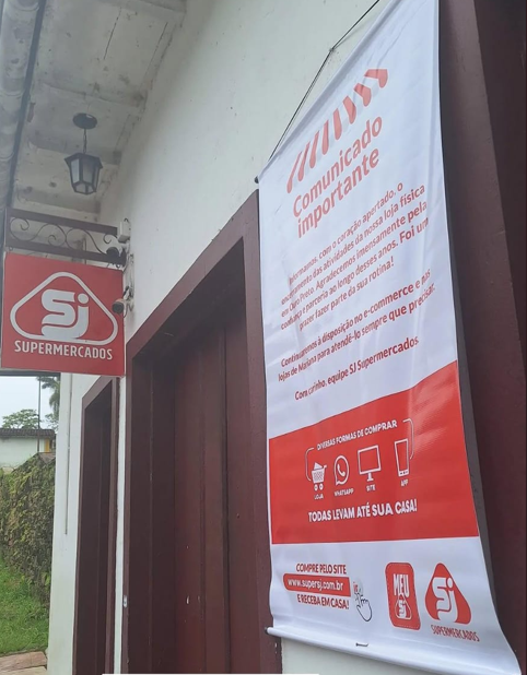 SJ Supermercados encerra atividades em Ouro Preto