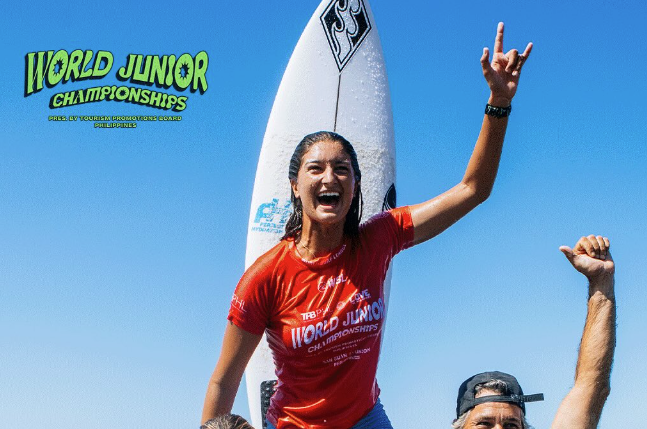 Luana Silva faz história e vence Mundial Júnior de Surfe nas Filipinas