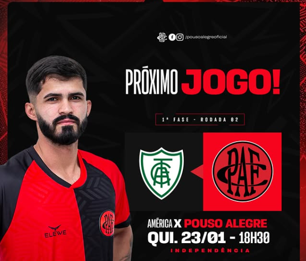 Pouso Alegre F.C tenta derrubar tabu nesta quinta-feira